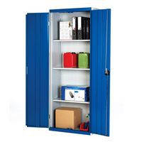Bott Cubio Metal Storage Cabinet With 3 Shelves 2000x800mm - Spacious