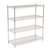 Chrome Wire Shelving Bays