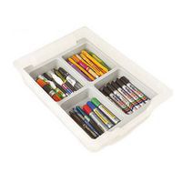 4 compartment divider trays (Pack of 6)