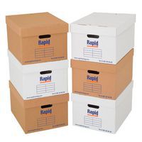 Document Storage Boxes - Pack of 20