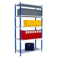 Tubular Starter Bay (2000h x 1000w) With 5 Solid Shelves In Use