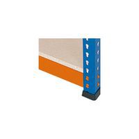 Chipboard Extra Shelf for 1830mm wide Rapid 1 Heavy Duty Bays- Orange, Shelf material: Chipboard