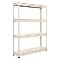 Rapid 1 Standard Duty Shelving with a Galvanised Steel Frame