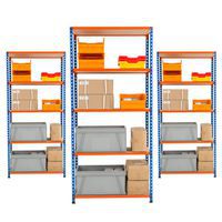 In Use 3 Bays Of Rapid 2 Shelving