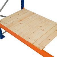 Closed Timber Decks for Pallet Racking, Width: 1350 mm, Depth: 1100 mm, Max. load: 1000 kg, Height: 25 mm