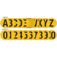 Floor Identification Markers - Letters