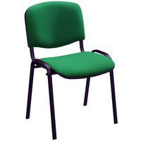 Black structure, green fabric