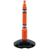 Skipper Post and Base System for Crowd Control and Safety