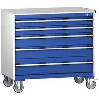 Bott Cubio Mobile Drawer Cabinets 985x1050x650mm - Storage Solution