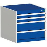Bott Cubio Multi Drawer Cabinet For Tool Storage HxWxD 600x650x525mm