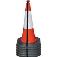 Robust Safety Cones - Pack of 5 for Traffic Control and Safety