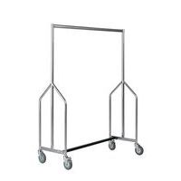 Heavy Duty Garment Rail With Z Frame Design