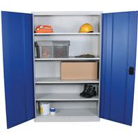 Open General Use Cupboards With Items