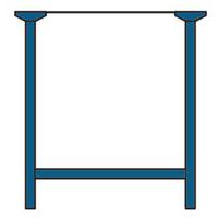 BO Workbench End Leg Accessory