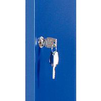 Key lock (2 keys supplied)