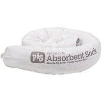 Hydrophobic absorbent sock