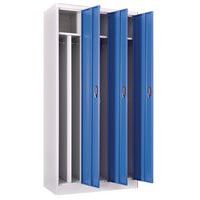 Clean & Dirty Industry Locker - 2 to 3 Columns - Metal Body - Manutan Expert