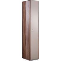 Brown Executive Locker Room Lockers HxW 1800x380mm With 1 Doors