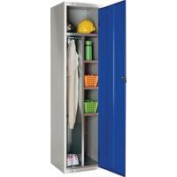 Blue Open Door Anti-Bacterial Uniform Lockers