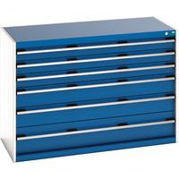 Bott Cubio Multi Drawer Cabinet For Tool Storage HxWxD 900x1300x650mm