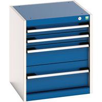 Bott Cubio Multi Drawer Cabinet For Tool Storage HxWxD 600x525x525mm