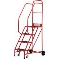 Warehouse Step Ladders With Anti-Slip Steel Steps - Safety Ladder
