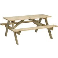 Classic Picnic Benches for Outdoor Seating and Recreation