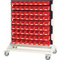 Bott Louvre Panel Trolley with Picking Bins for Organization & Storage