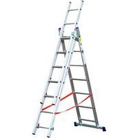 Combination Step/Telescopic Ladder for Safe and Easy Access