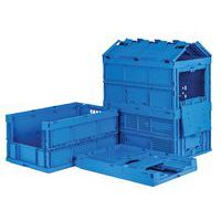 Blue Folding Euro Containers - 60L to 68L