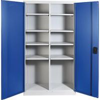 Heavy Duty Lockable Compartment Cupboards - 1950x450mm - Secure