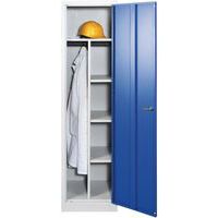 Complete Clothing Locker - Uniform/PPE Storage Cabinet - 3 Shelves