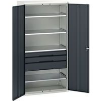 Bott Verso Multi Drawer/Shelves Kitted Metal Cabinet HxW 2000x1050mm