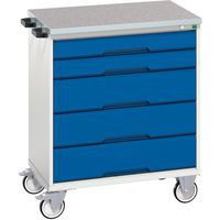 Bott Verso Multi Drawer Mobile Tool Storage Cabinet 980x800x600mm