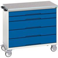 Bott Verso Multi Drawer Mobile Tool Storage Cabinet 980x1050x600mm