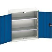 Bott Verso 2 Shelf Durable Metal Storage Cupboard WxD 800x350mm