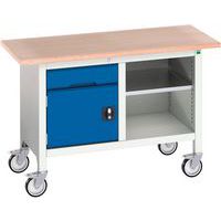 Bott Verso Mobile Workbench - Versatile Storage - HxWxD 830x1250x600mm