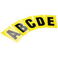 Self-Adhesive Letter Labels - A To Z - Location Marker Signs - Manutan Expert