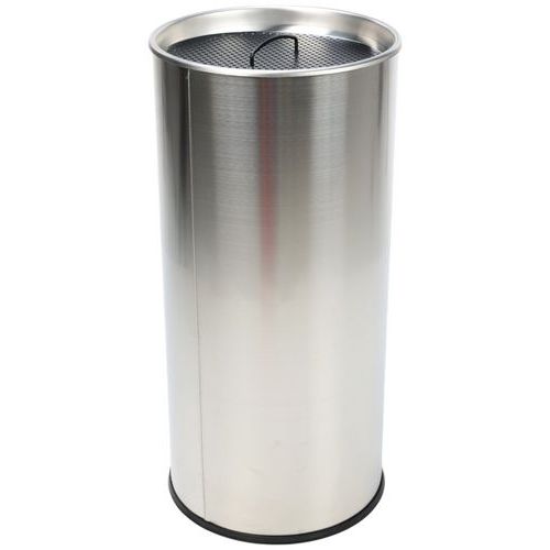 Round Cigarette Bin - 60 Litre Inner Sand Container -  Manutan Expert