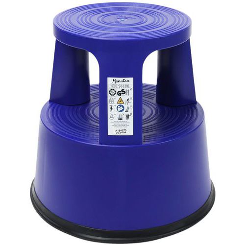 Mobile Kick Step - 2 Step Plastic Step Stools - 150kg - Manutan Expert