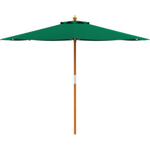 Indoor/Outdoor Parasol - 2.5m Wide - 38mm Diameter Wooden Pole
