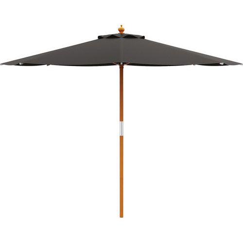 Indoor/Outdoor Parasol - 2.5m Wide - 38mm Wooden Pole - Stylish
