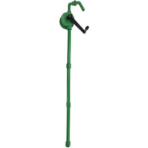 Polypropylene rotary hand pump - Manutan Expert