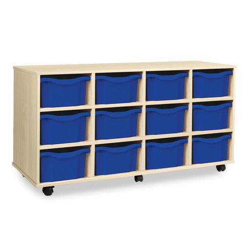 Combination Storage Unit for Double Trays - Monarch