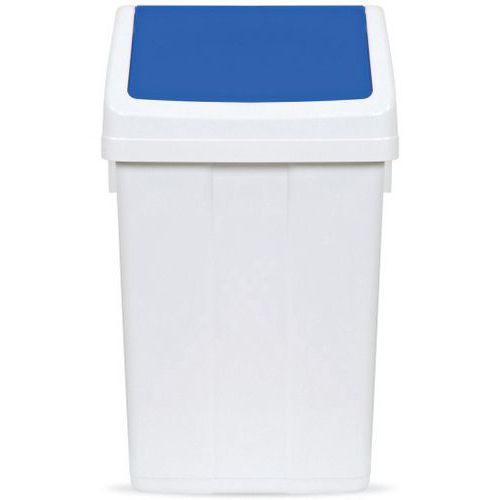 Swing Top Plastic Bins for Waste Disposal - Durable and Easy to Use