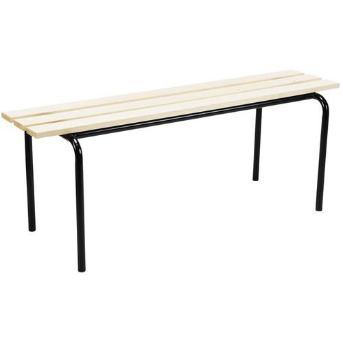Stackable wooden bench 120/160 and 200 cm - Rapidracking.com