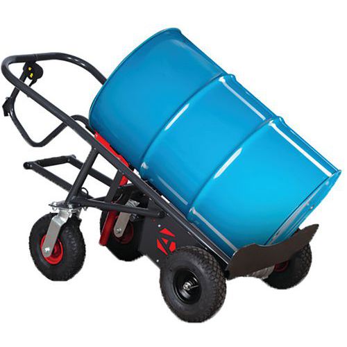 Electric Powered Drum Trolley/Wagon - 300kg Load - Armorgard EK4D