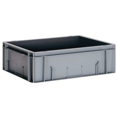 Grey Stacking Containers 14L to 40L - 600mm