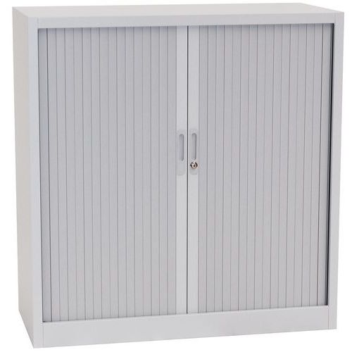Tambour Door Cupboard - Space-Saving Low Cabinets - Manutan UK