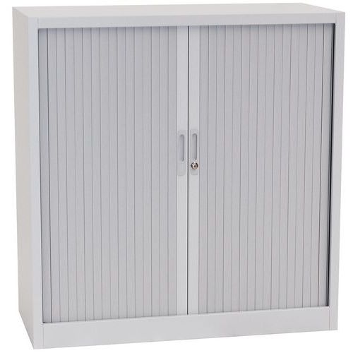 Tambour Door Cupboard - Space-Saving Low Cabinets - Manutan UK